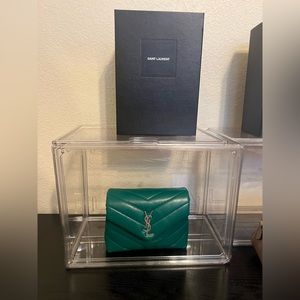 YSL Green crossbody